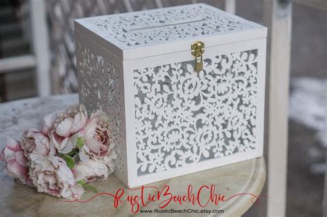 metal card box with lock|wedding card box for reception.